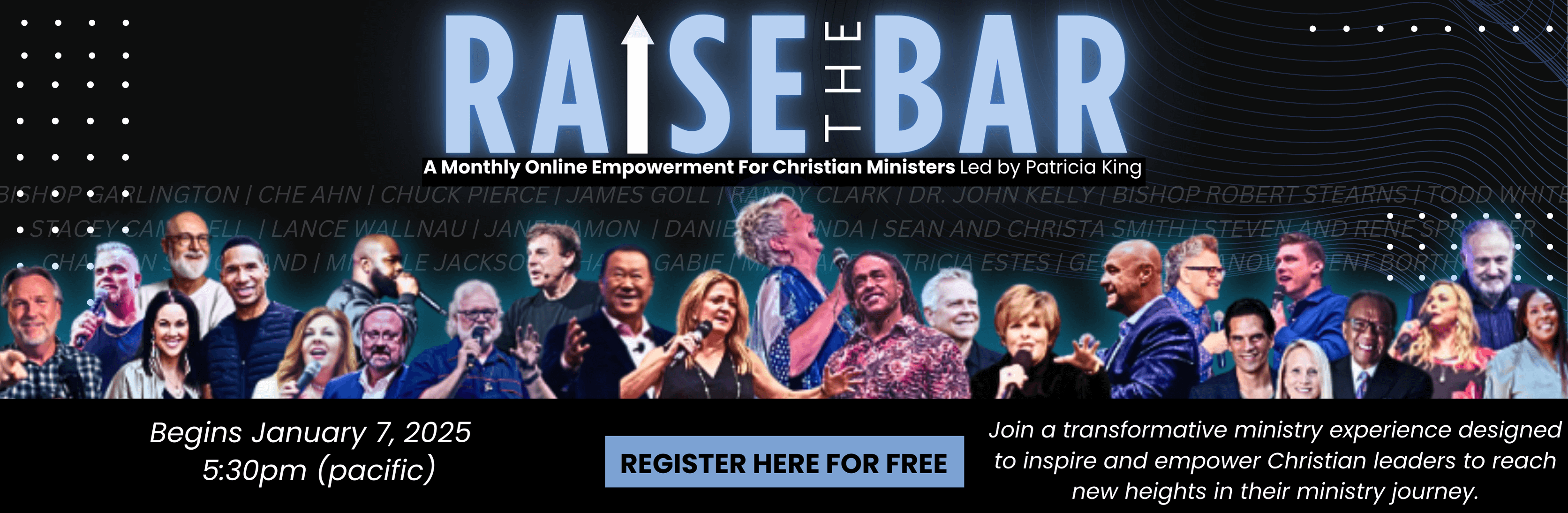 raise the bar web banner